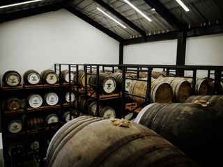 Kanosuke Distillery, barrel storage