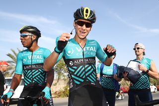 Bryan Coquard (Vital Concept) couldn't hide his delight at winning in Oman.