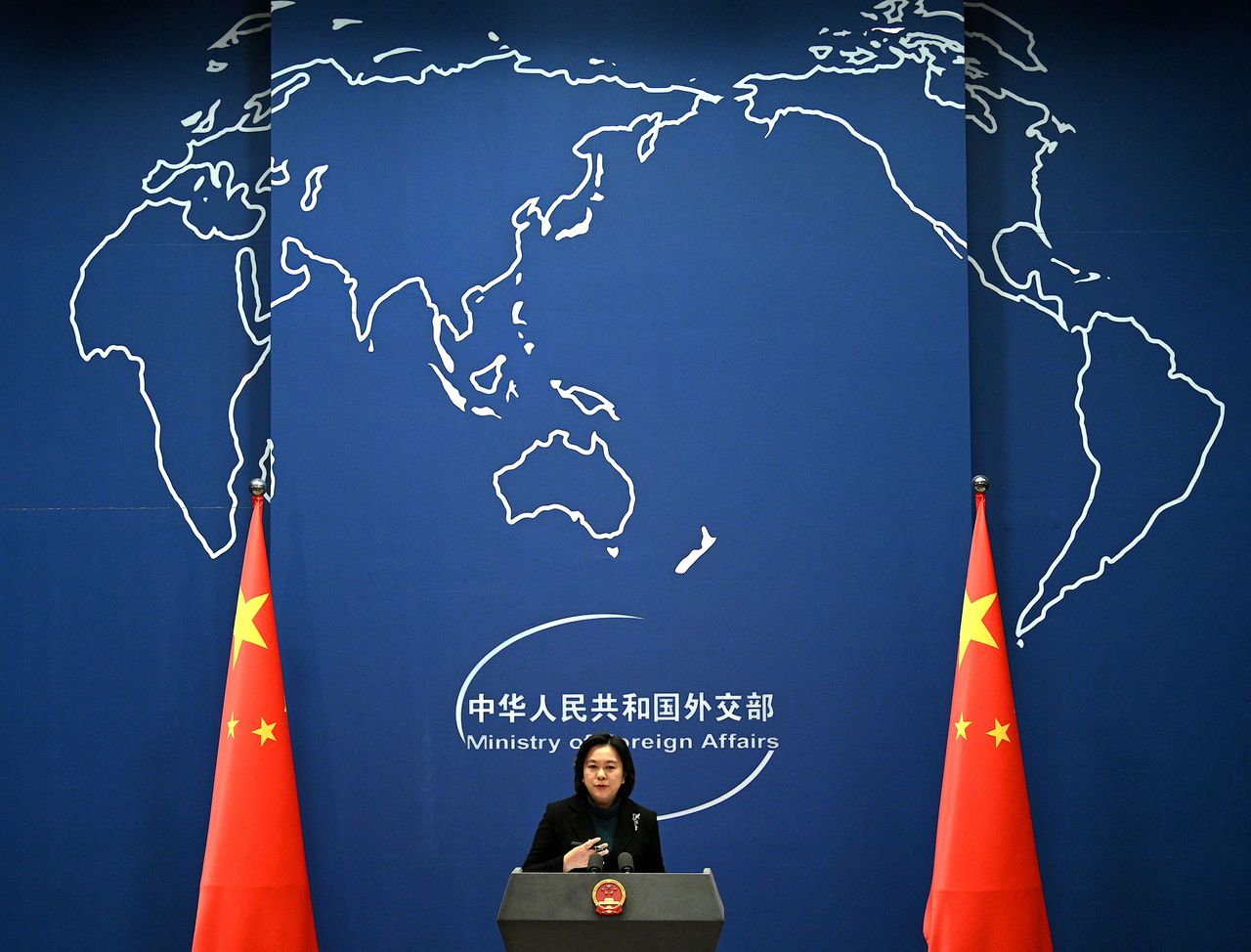 Chinese Foreign Ministry spokesperson Hua Chunying