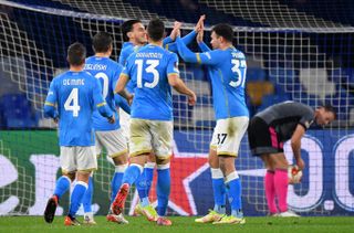 Napoli v Leicester City – UEFA Europa League – Group C – Stadio Diego Armando Maradona