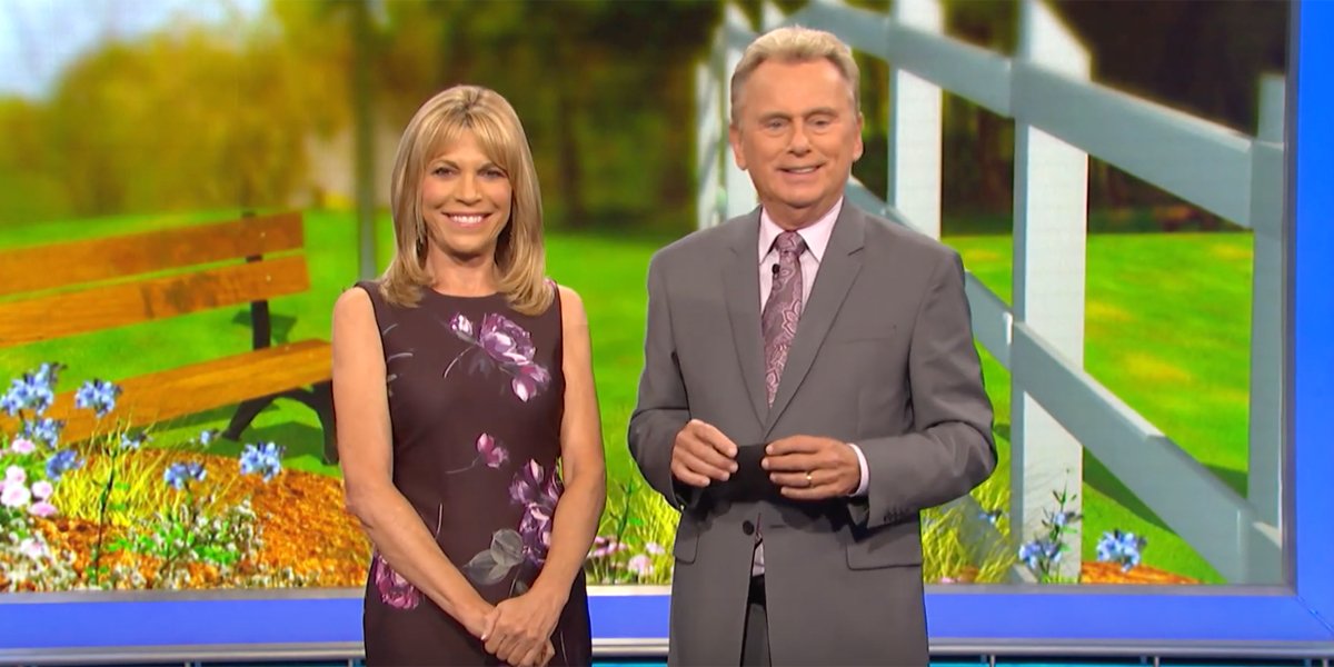 Wheel of Fortune Pat Sajak And Vanna White screenshot &quot;Antigua&quot;