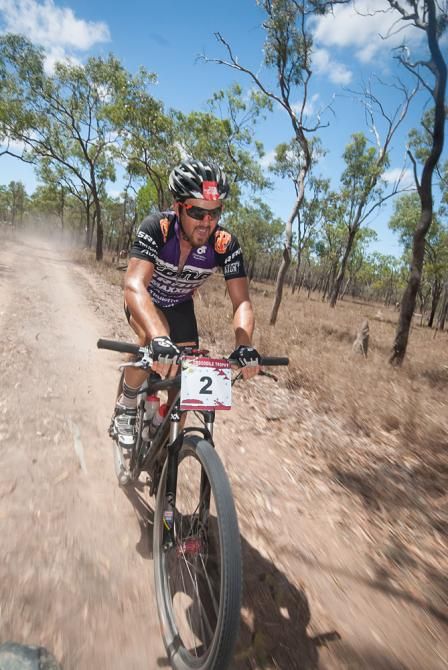Cory Wallace trying to get away from Mark Frendo.