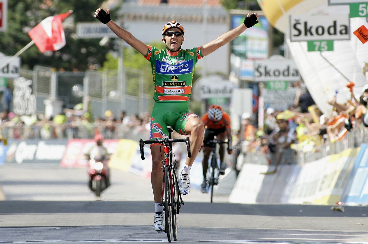 Matteo Priamo was the winner the last time the Giro visited Peschici in 2008