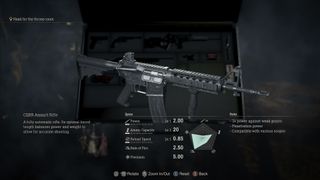 Resident Evil 4 remake weapons Assault Rifle