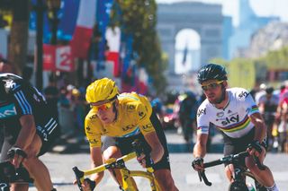 A legendary lead-out on the Champs-Elysées