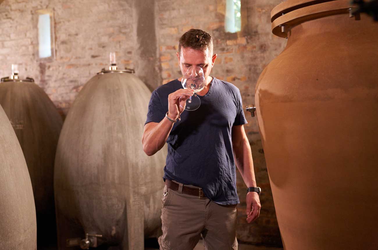Gottfried Mocke chief winemaker at Boekenhoutskloof