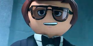 Danielle Radcliffe character Rex Dasher in Playmobil: The Movie