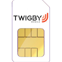 Twigby Mobile | Verizon network | 1-month plans | 2GB - 20GB data | $15 - $35 per month