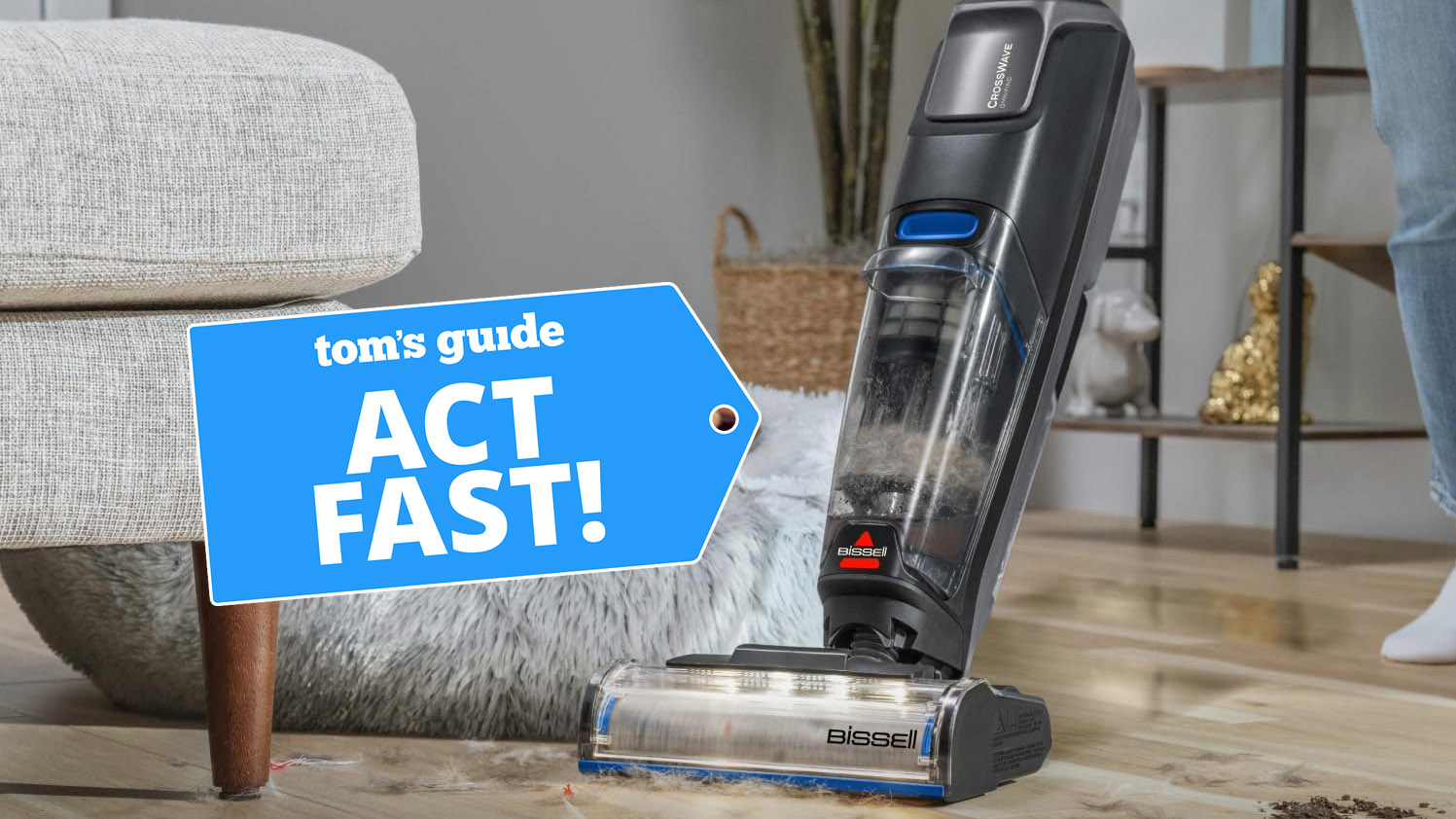 Bissell CrossWave OmniFind wet vacuum