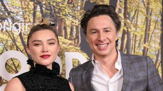 Florence Pugh and Zach Braff attend the UK premiere of 'A Good Person'