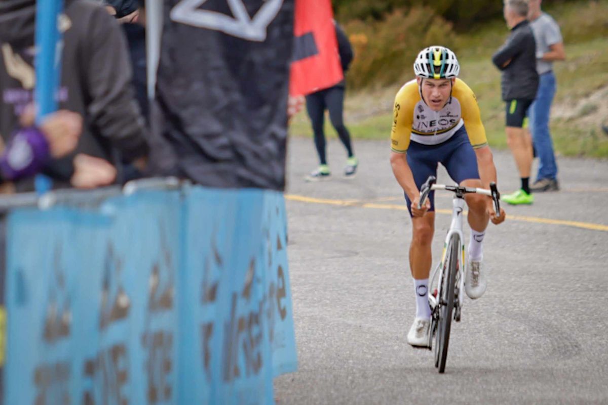Luke Plapp (Ineos Grenadiers) wins Bright Brewery Tour of Bright stage 3 up Mount Buffalo