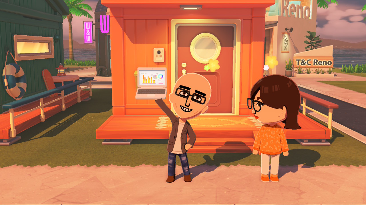 A mini Lance in Tomodachi Life: Living the Dream.