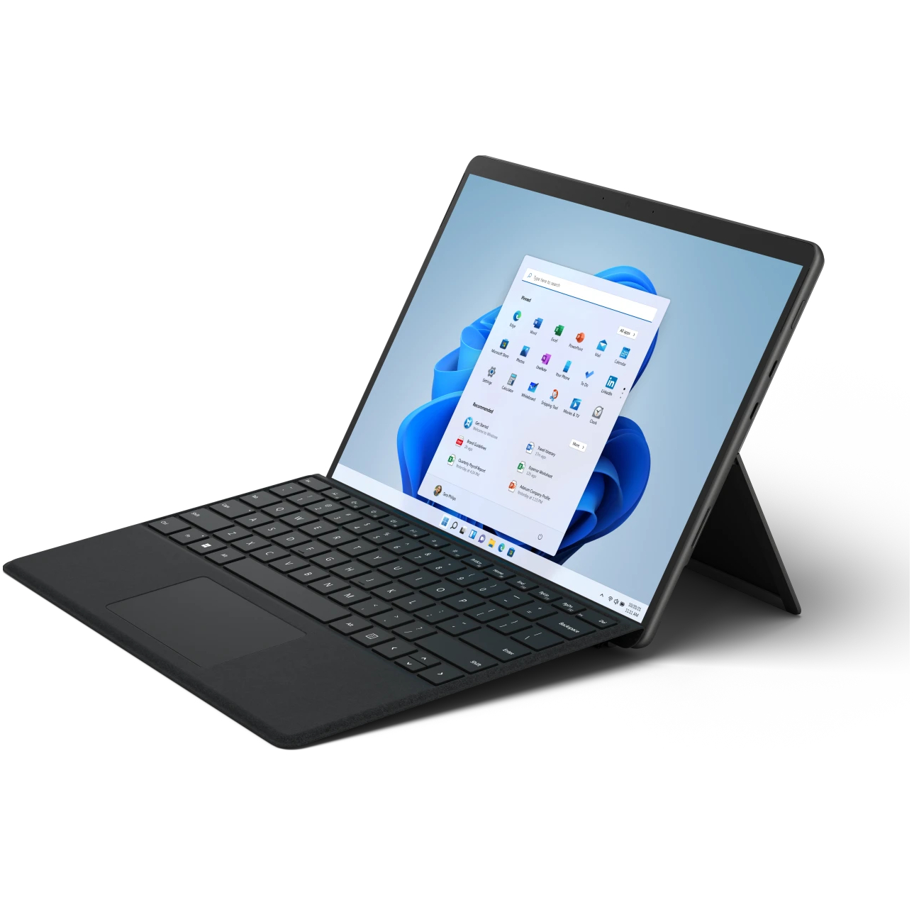 Microsoft Surface Pro 8 and Surface Pro Keyboard
