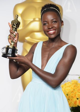 oscars beauty Lupita Nyong'o