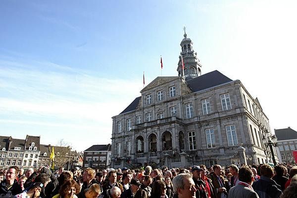 The weather cooperated and the riders' presentation was huge success with the locals.