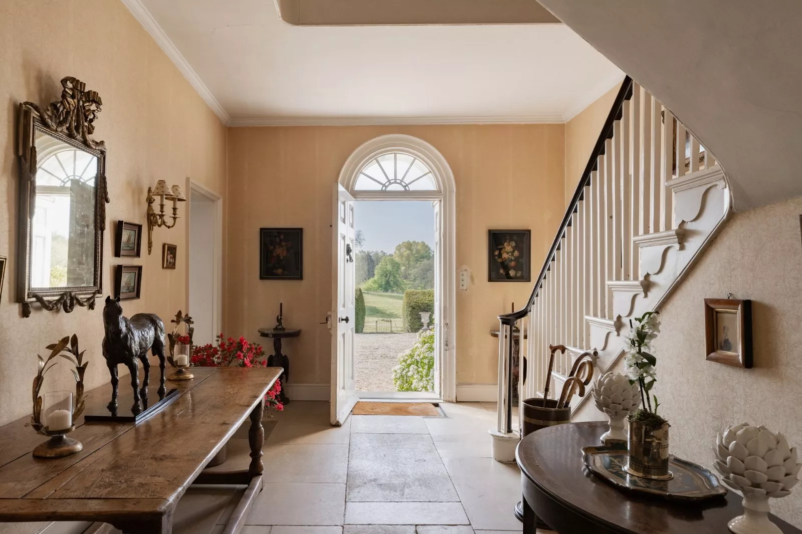 The doorway of a home in Norfolk