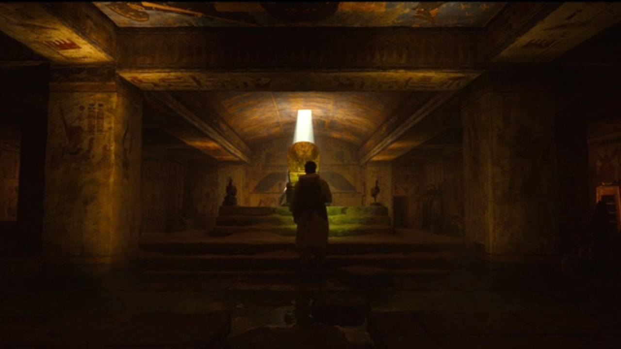 Steven Grant investiga la tumba de Alejandro Magno en el episodio 4 de Moon Knight