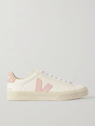 Campo Textured-Leather Sneakers