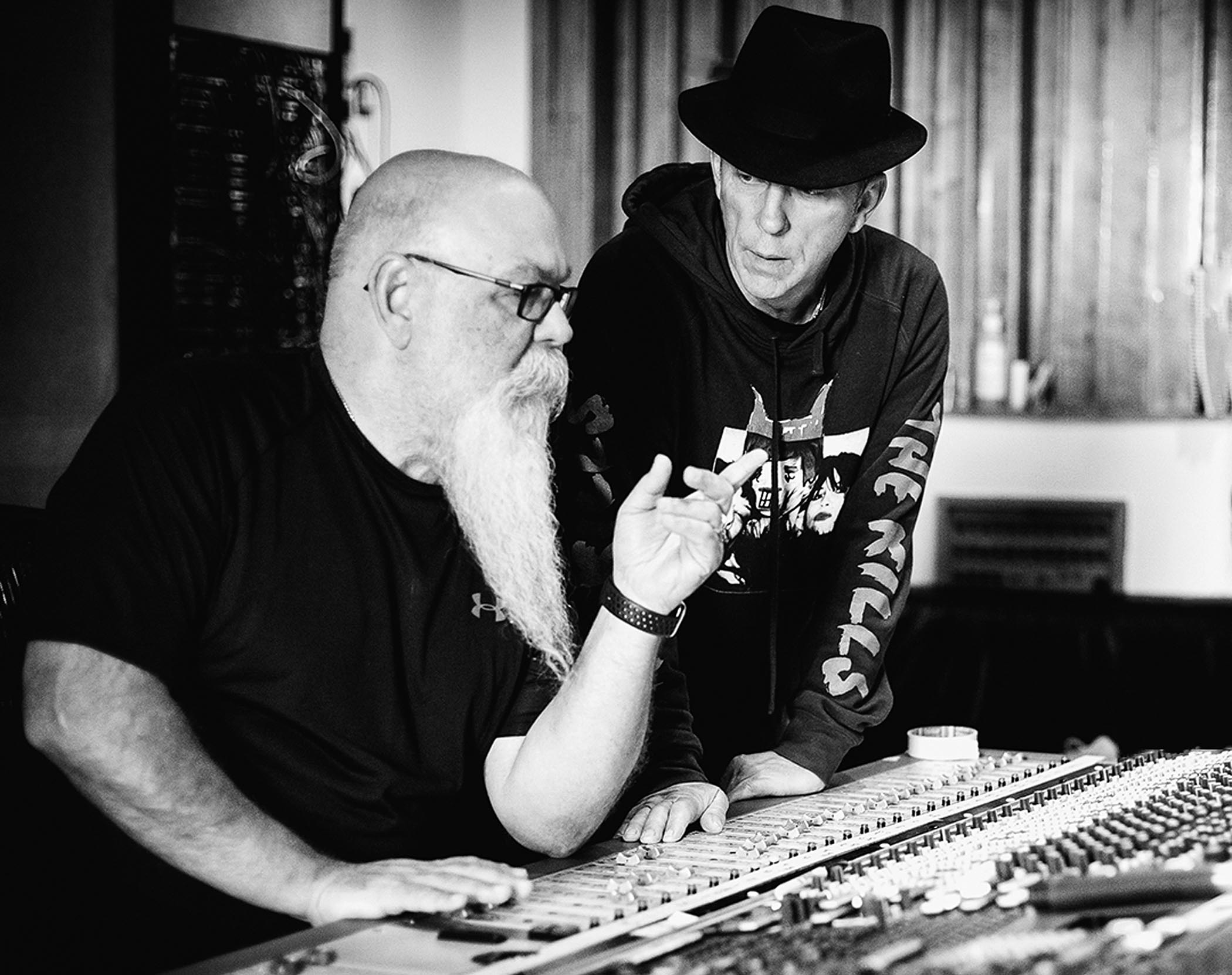 Stephen Dale Petit in conversation with his co-producer Vance Powell