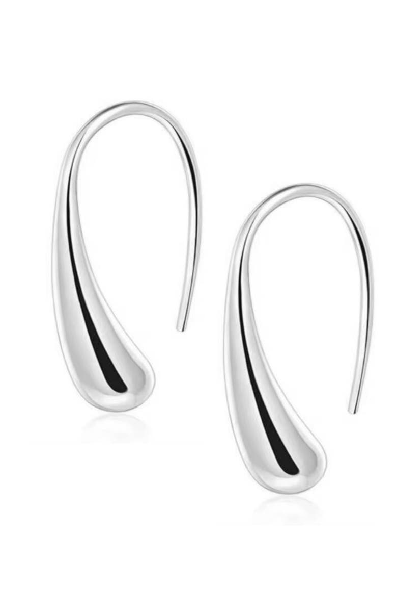 Isabella Eternal Drops Dainty Teardrop Dome Earrings