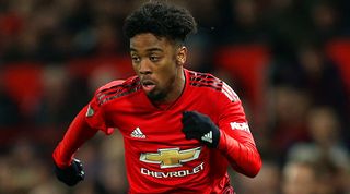 Former Manchester United star Angel Gomes