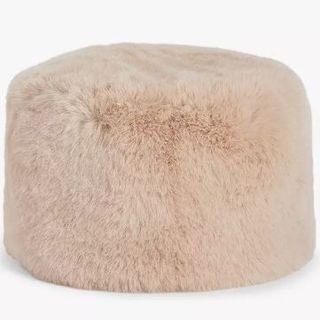 Faux Fur Cossack Hat, Natural