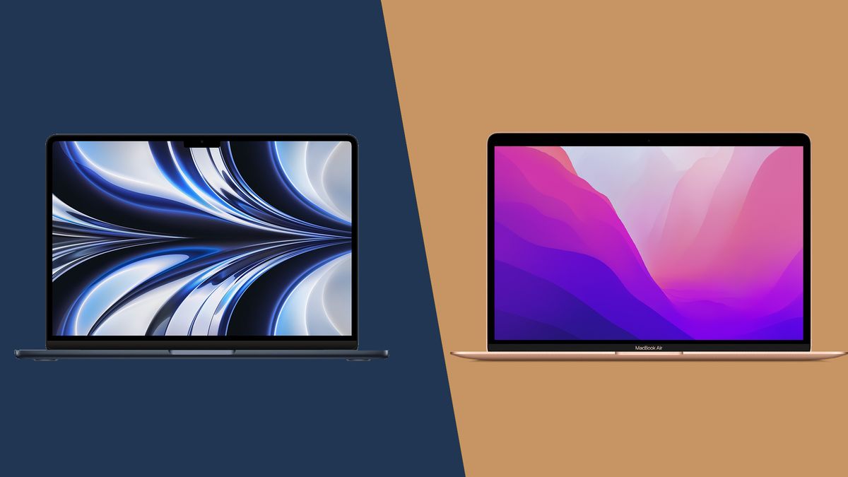 MacBook Air (M2, 2022) vs MacBook Air (M1, 2020): which is