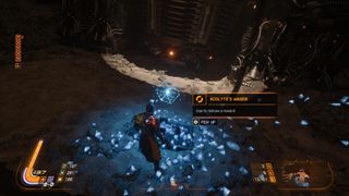 Using an Acoylte's Wager to drop Artefacts in Saros