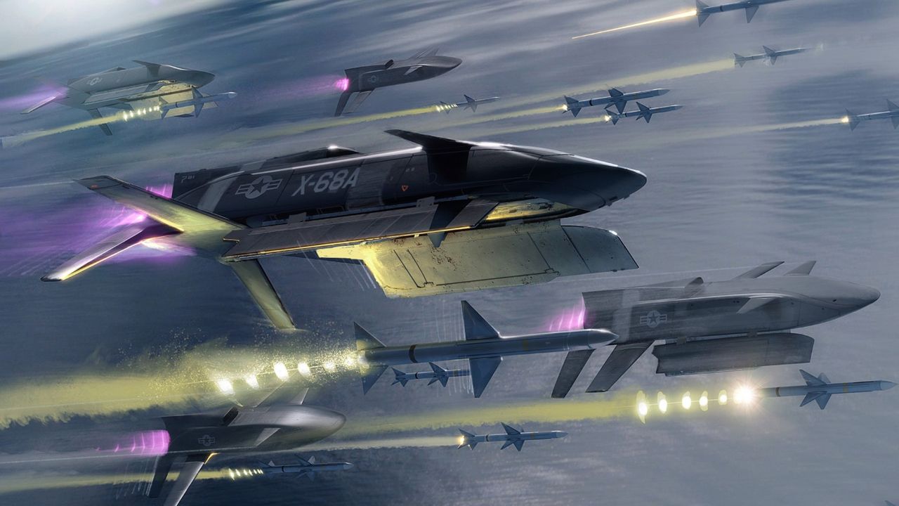 The US Air Force's latest X-plane looks like a missile  —  that shoots other missiles