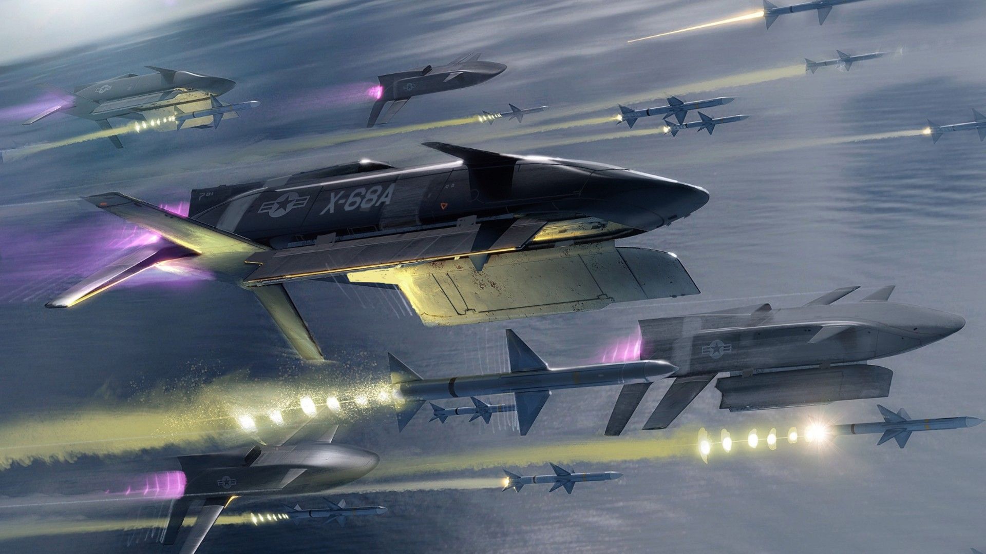 The US Air Drive’s newest X-plane seems to be like a missile  —  that shoots different missiles