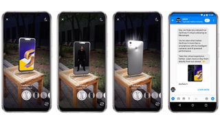 Asus is an early AR Camera Effects on Messenger partner