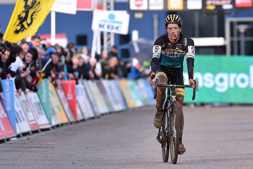 Tom Meeusen rode to third place