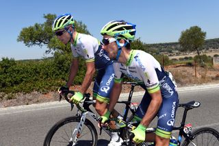 Adam Yates on stage two of the 2014 Tour of Spain
