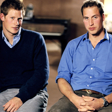 HRH Prince William and HRH Prince Harry announce a pop concert to comemorate the 10th Anniversary of Princess Diana's Death