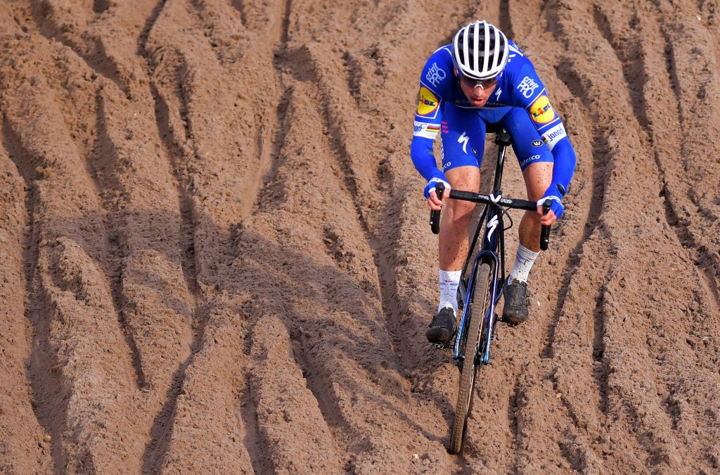 ZONHOVEN BELGIUM DECEMBER 08 Zdenek Stybar of the Czech Republic and Deceuninck Quick Step during the 24th Superprestige Zonhoven 2019 superprestige zonhoven TelenetSuperprestige on December 08 2019 in Zonhoven Belgium Photo by Luc ClaessenGetty Images