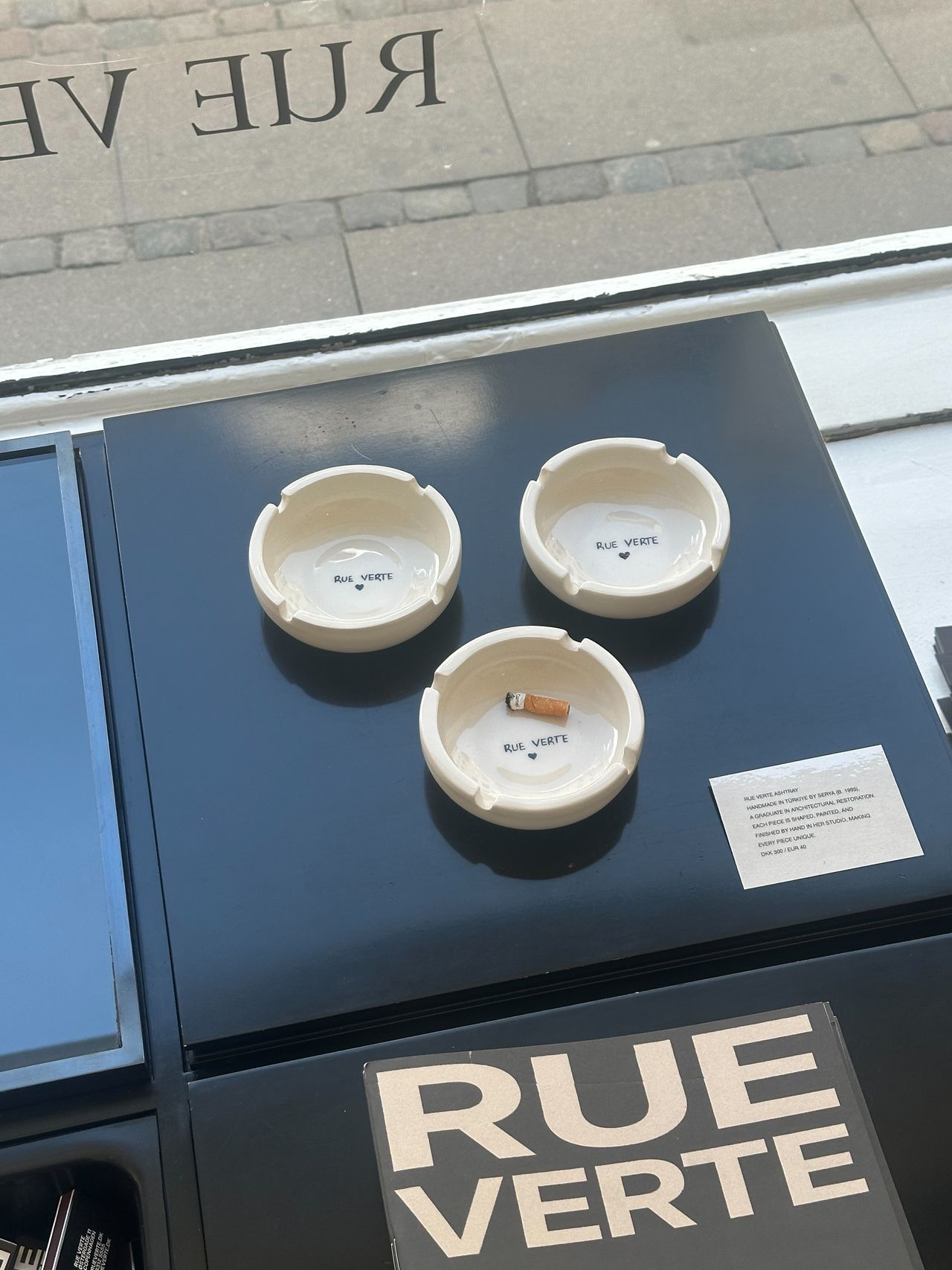 Design objects on display at concept store Rue Verte during 3 Days of Design 2026