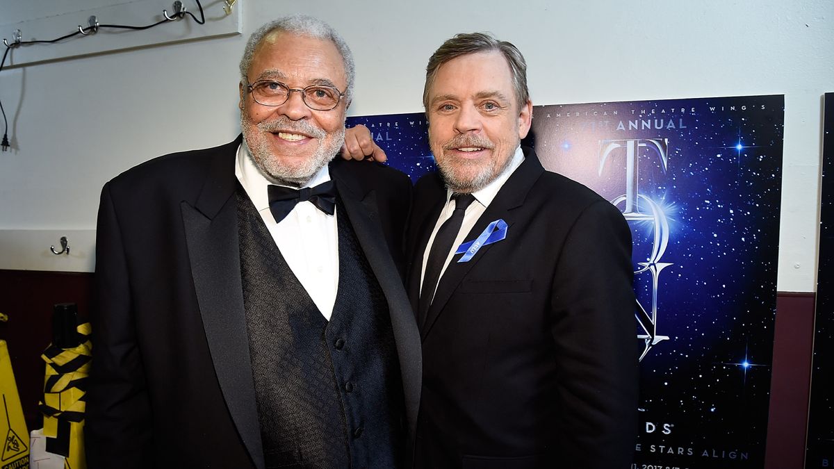 James Earl Jones and Mark Hamill