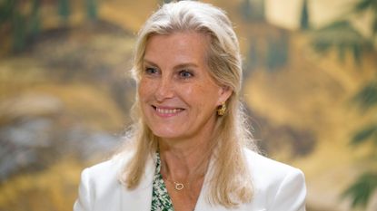 Sophie, Duchess of Edinburgh smiles during her four-day trip to Japan