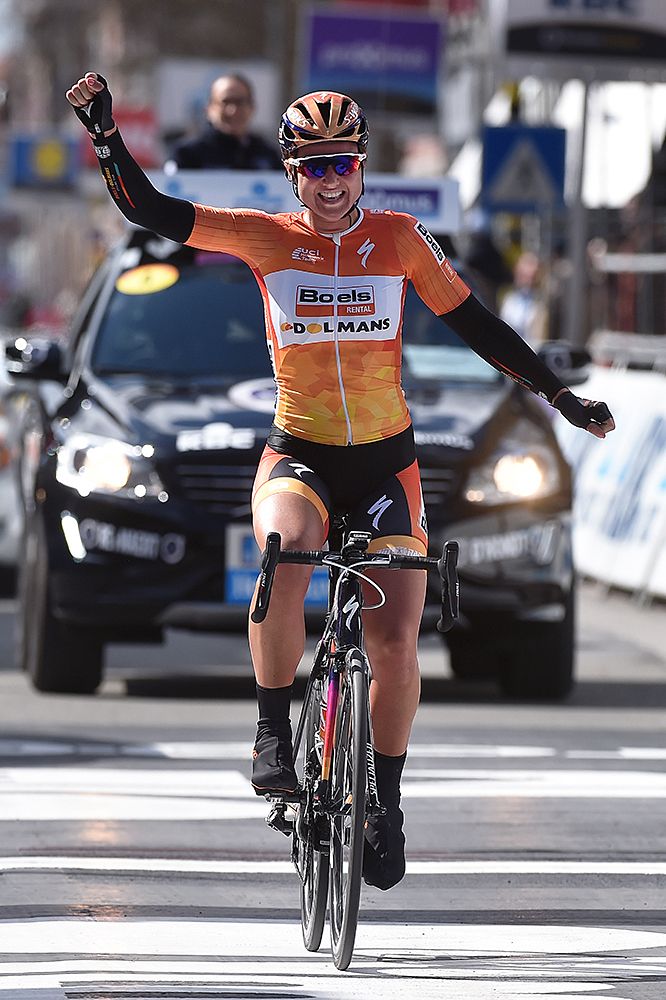 Chantal Blaak (Boels-Dolmans) wins Gent-Wevelgem Women