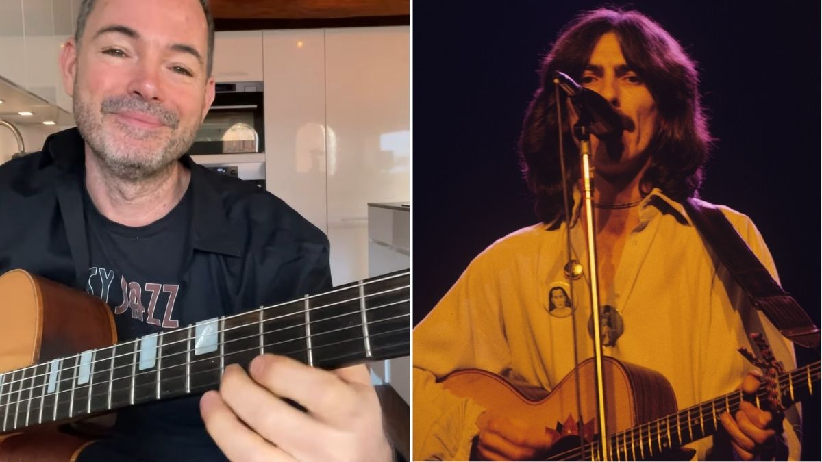 Robin Nolan and George Harrison