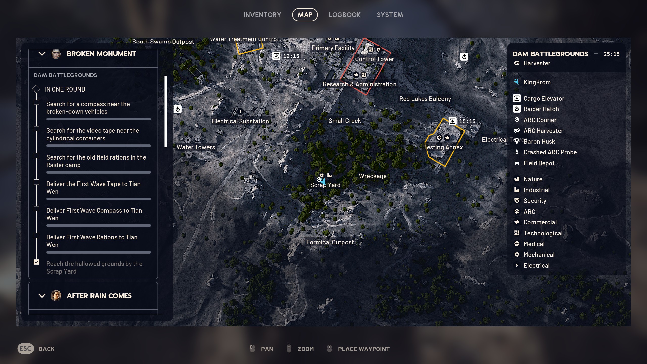 Arc Raiders Broken Monument - Videotape location