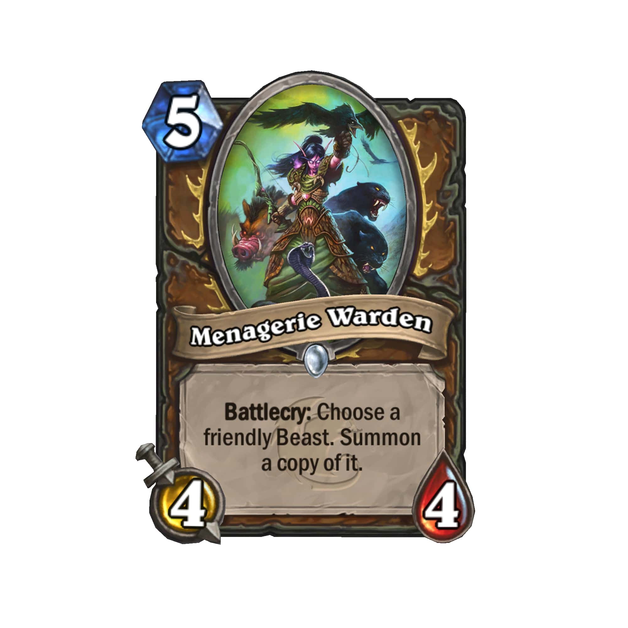 Hearthstone cards from the 2021 Core Set