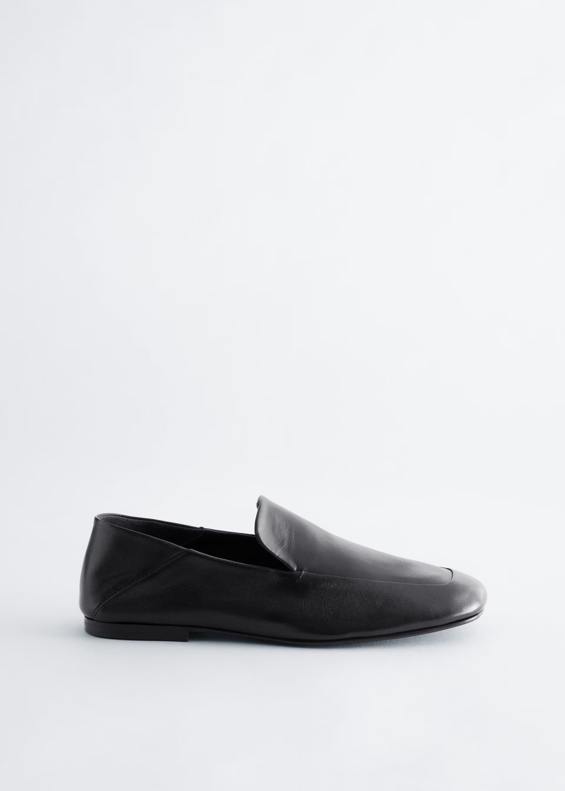 &amp; Other Stories, Leather Loafers - Beige