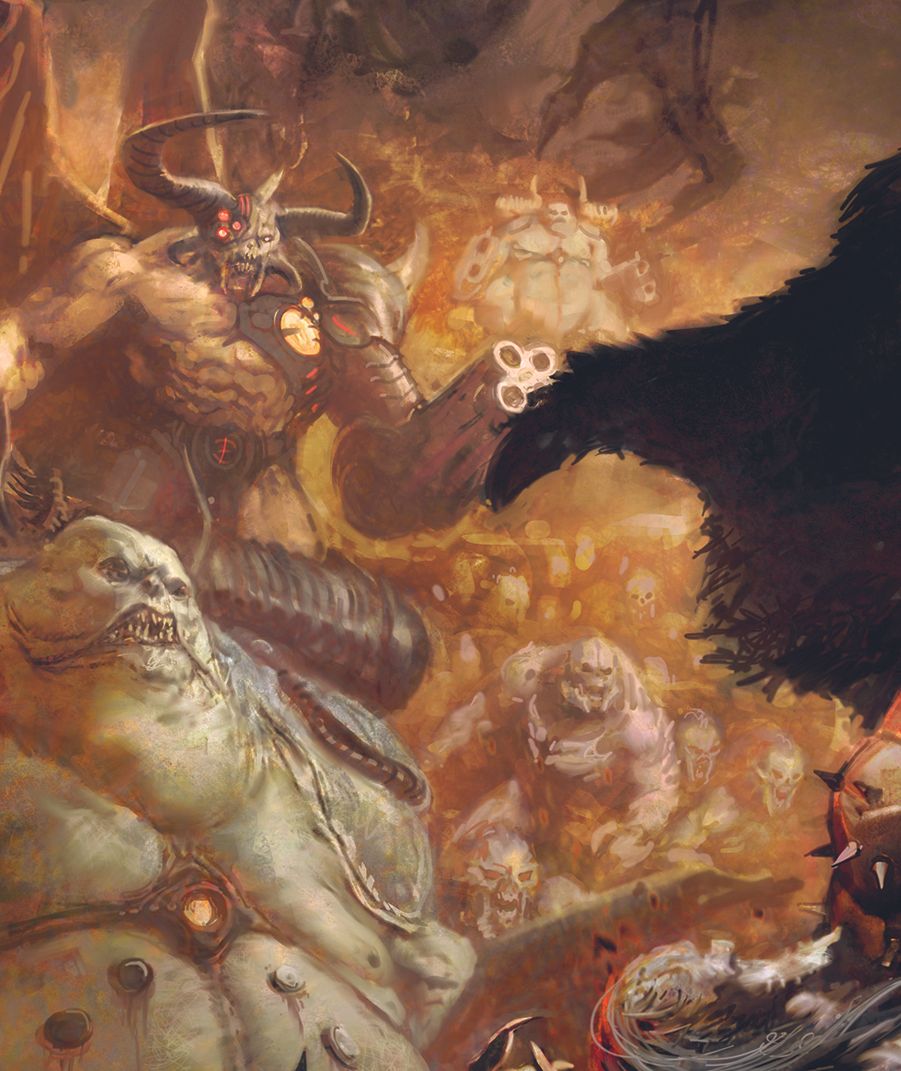 Doom the Dark Ages cover art tutorial