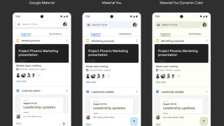 Workspace Apps Material You Redesign