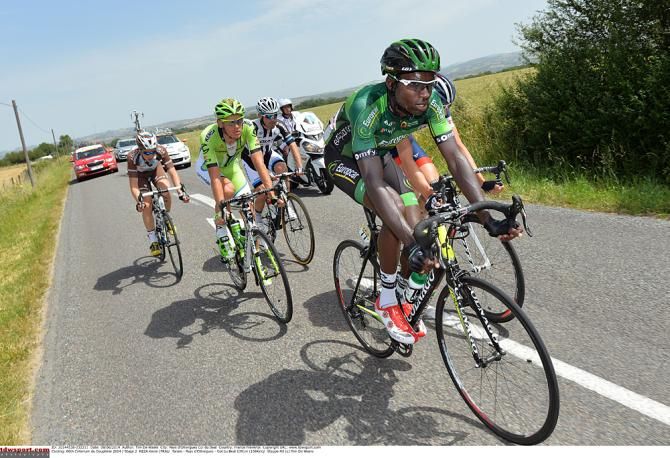 Kevin Reza (Team Europcar) picked up full points on five of the climbs during stage two