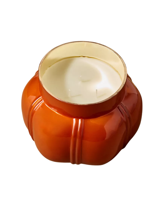 Pumpkin Clove Glass Jar Candle