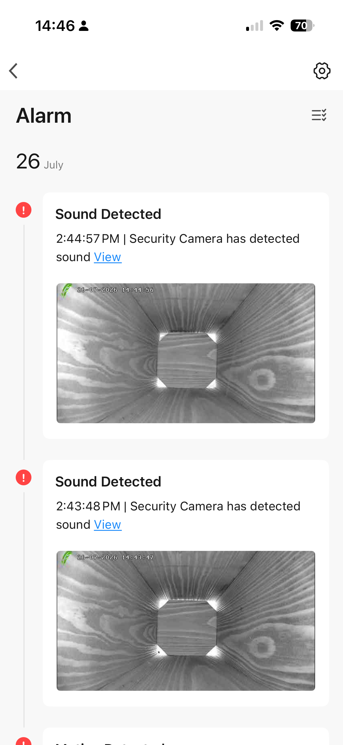 Screenshots from the Green Feathers app