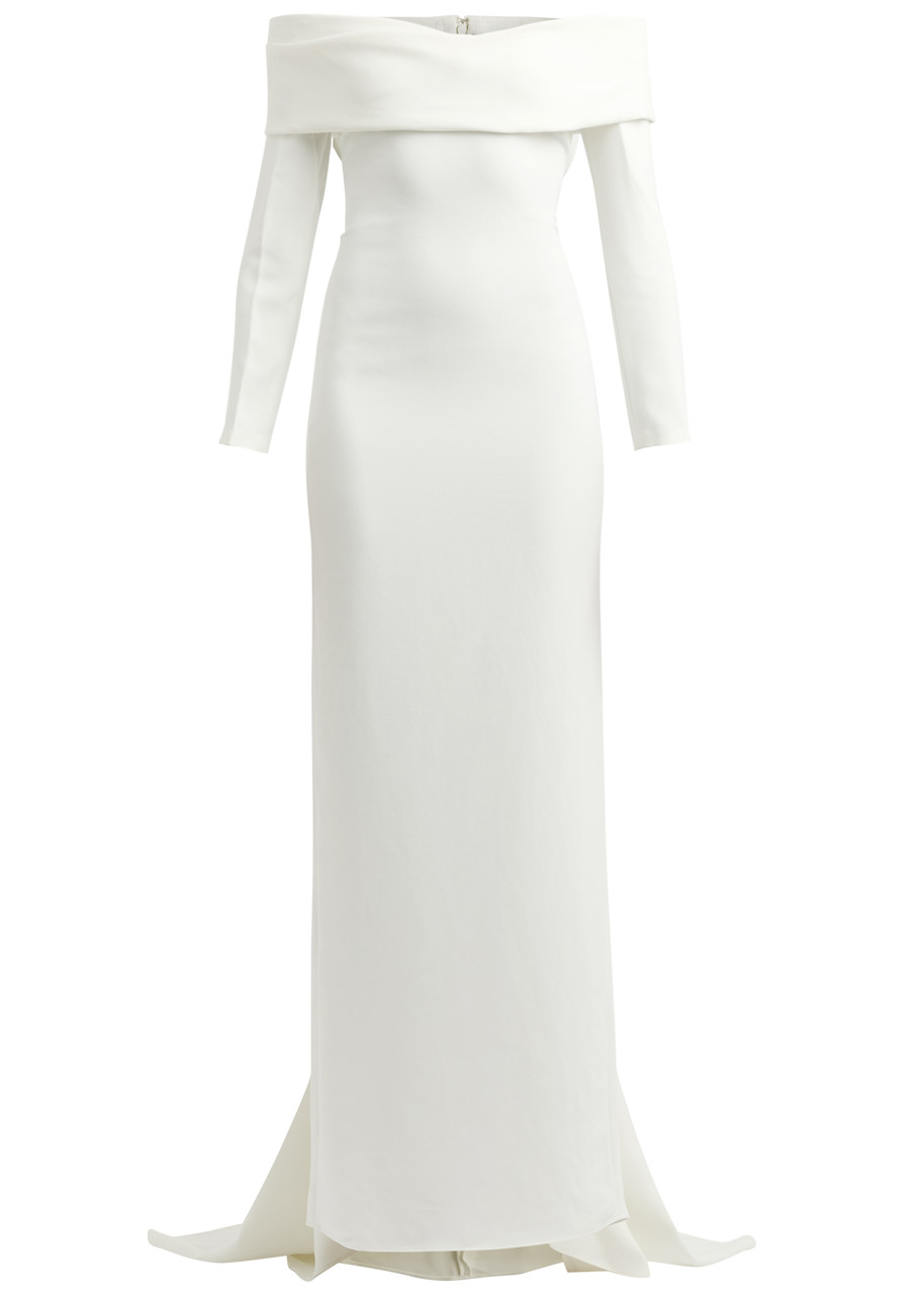 Lyla Off-The-Shoulder Gown