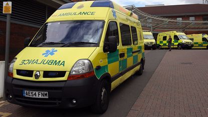 General view of the accident and emergency department at Selly Oak Hospital in Birmingham, England